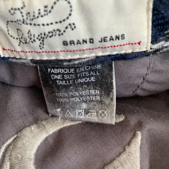 True Religion RARE Vintage Plaid Cap - Picture 9 of 9